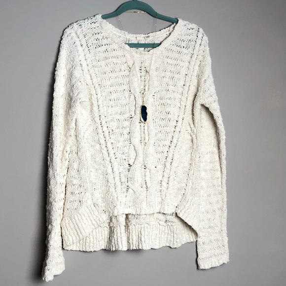 Anthropologie Sweaters - Anthropologie Moth springtime open knit sweater